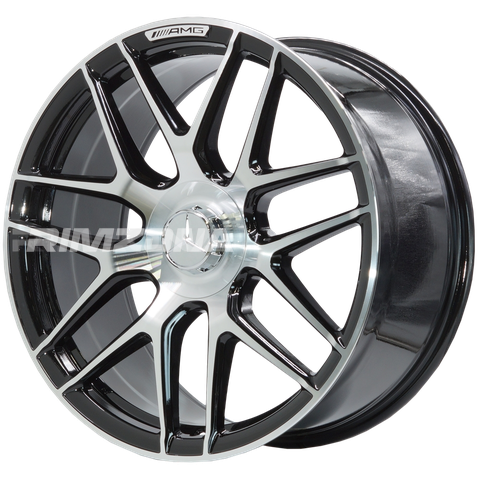 Литой диск В стиле Mercedes AMG 7 Double Spoke R23 10J 5x112 ET35 dia 66.6