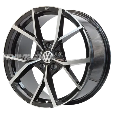 Литой диск В стиле Volkswagen R-line R19 8.5J 5x112 ET35 dia 57.0