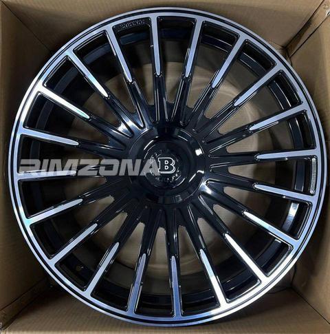 Кованый диск В стиле Mercedes BRABUS MONOBLOCK ZV R22 10J 5x130 ET33 dia 84.1