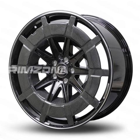 Кованый диск В стиле Mercedes Monoblock Z Carbon Rocket R23 10.5J 5x130 ET33 dia 84.1