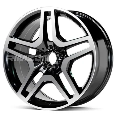 Литой диск В стиле Mercedes AMG 5 Double Spoke 166 R19 8.5J 5x112 ET38 dia 66.6
