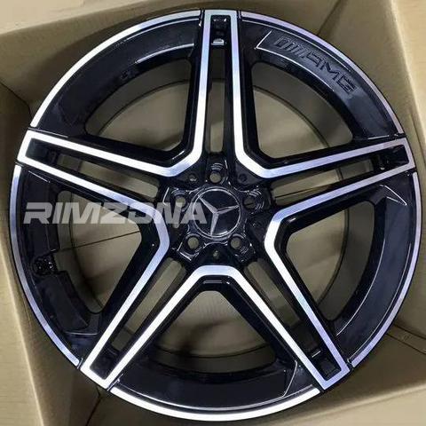 Литой диск В стиле Mercedes AMG 5 double Spoke new R21 10/11J 5x112 ET45/42 dia 66.6