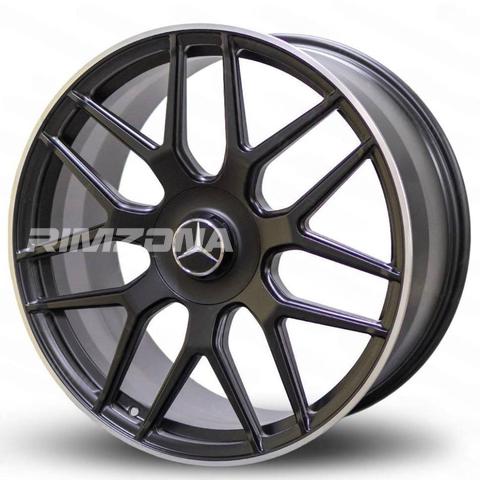 Кованый диск В стиле Mercedes AMG 7 Y Spoke R21 9.5/11.5J 5x112 ET43/47 dia 66.6