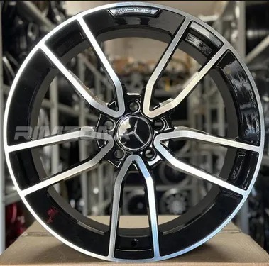 Литой диск В стиле Mercedes AMG V 5 Double Spoke R19 8.5/9.5J 5x112 ET45/47 dia 66.6