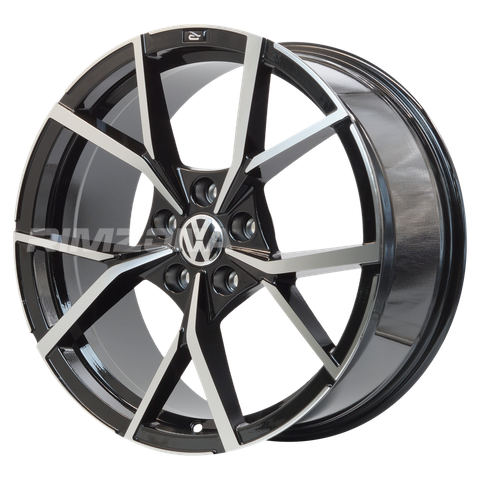 Литой диск В стиле Volkswagen R-line R19 8J 5x112 ET28 dia 66.6