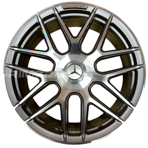 Литой диск В стиле Mercedes AMG 7 Double Spoke R20 8.5J 5x112 ET43 dia 66.6