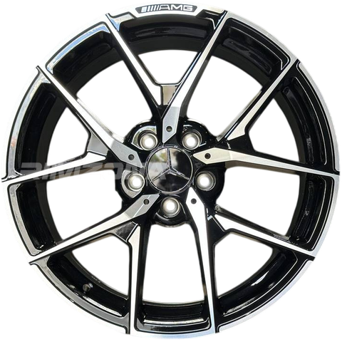 Литой диск В стиле Mercedes AMG 5 Y Dual Spoke Custom R18 8J 5x112 ET40 dia 66.6