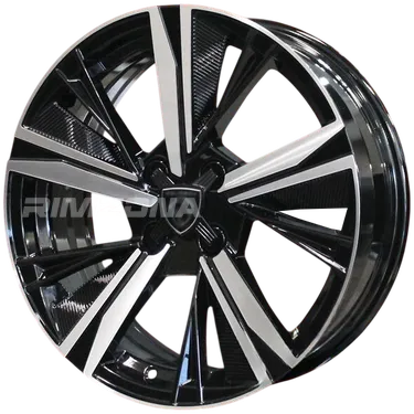 Литой диск В стиле Peugeot 2402 R17 7J 4x108 ET25 dia 65.1